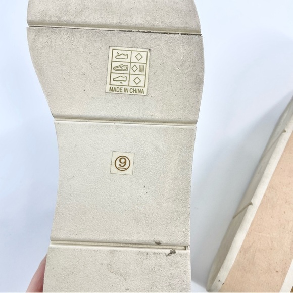 ShuShop Shoes Sarabeth Platform Sneakers Neutral Tan Low Lace Up Size 9 - Picture 11 of 12